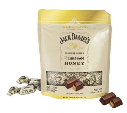 Jack Daniels Honey Goldkenn dark chocolates.JPG